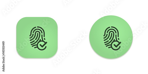Vector Green Web Buttons