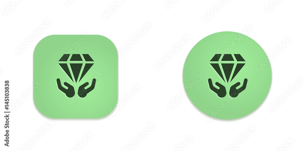 Vector Green Web Buttons Vector Green Web Buttons