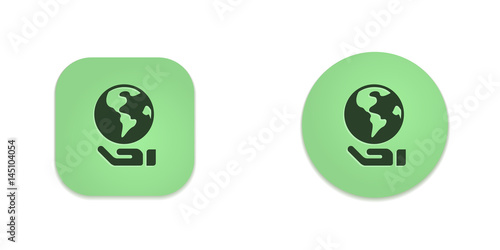 Vector Green Web Buttons
