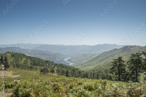 Geres mountains river portugal
