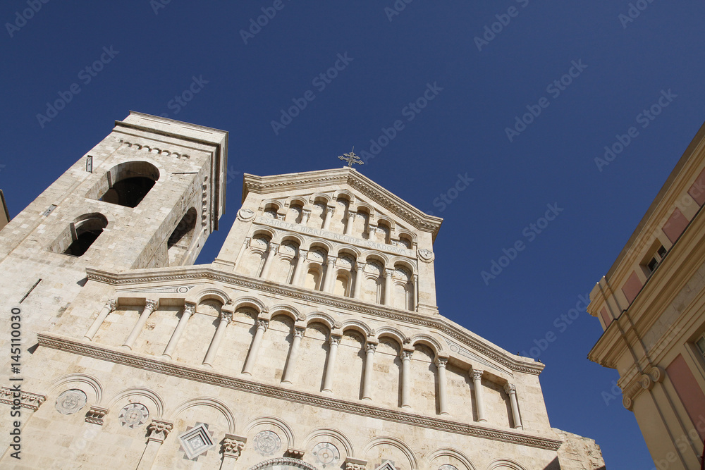 facciata cattedrale di Cagliari