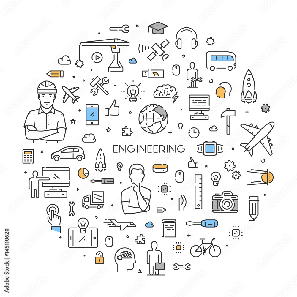 Round line web concept for engineering