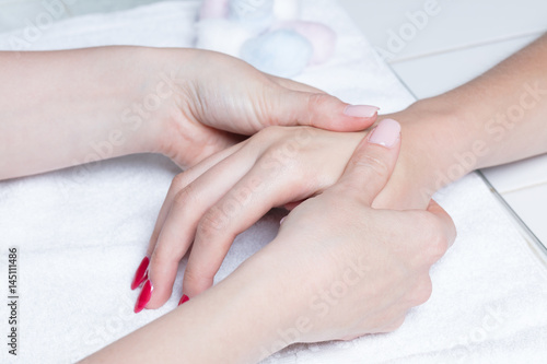 Massage des mains