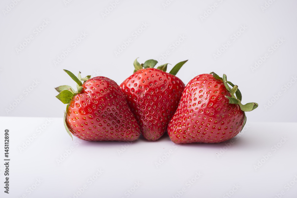 Strawberries on White background Strawberries on White background