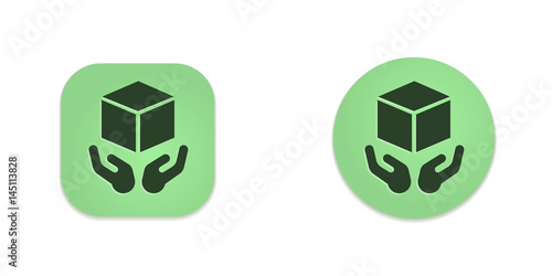 Vector Green Web Buttons
