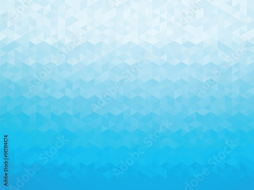 abstract blue mosaic background