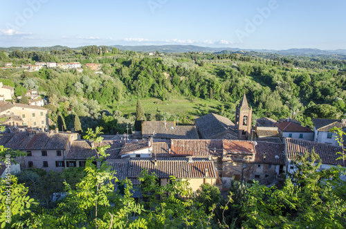 Panorama dlla rocca di Palaia