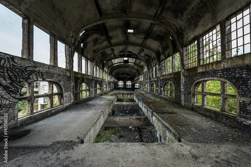 Factory abandoned