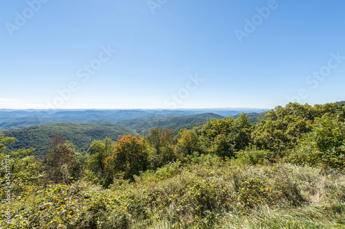 View from the Blue Ridge Parkway