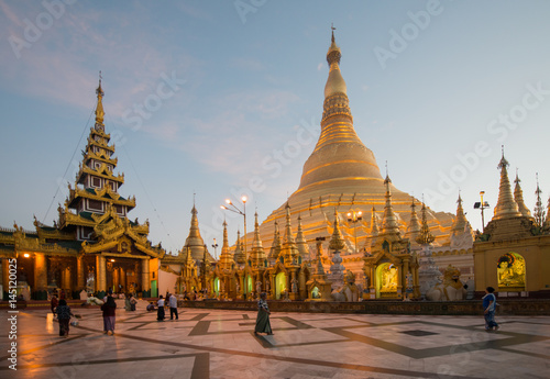  Shwedagon Pagoda Yangon  Myanmar