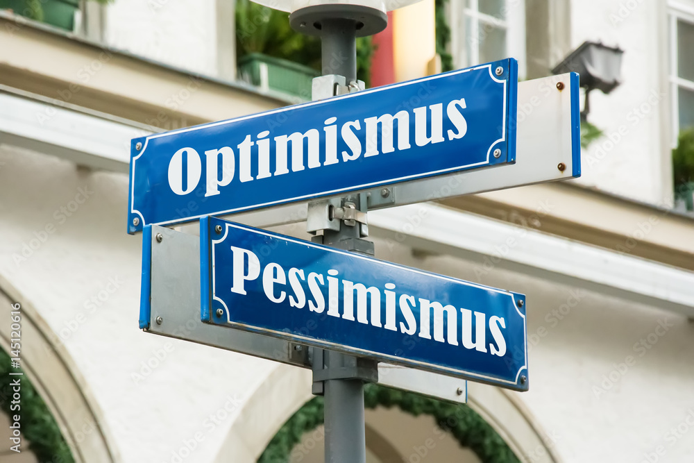 Schild 190 - Optimismus
