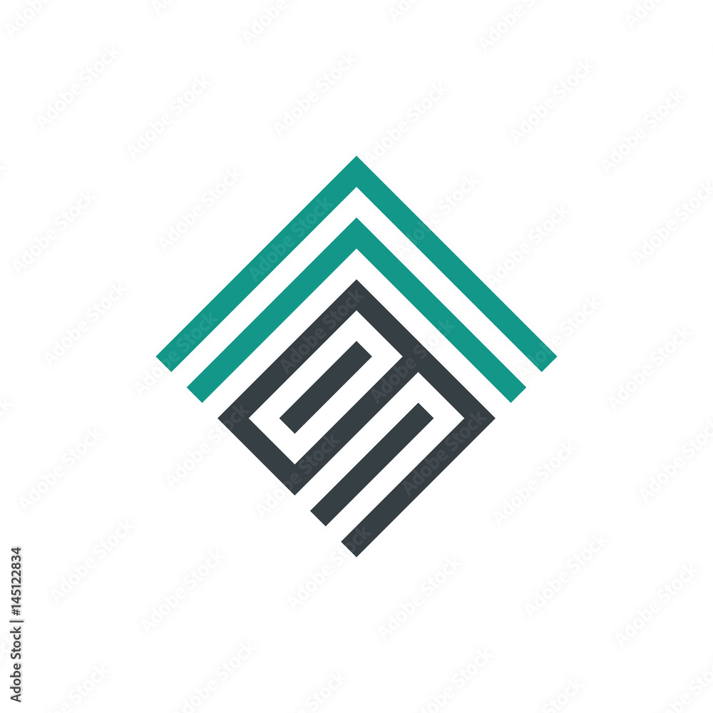 Initial Letter NG L Maze Concept Design Logo Initial Letter NG L Maze Concept Design Logo