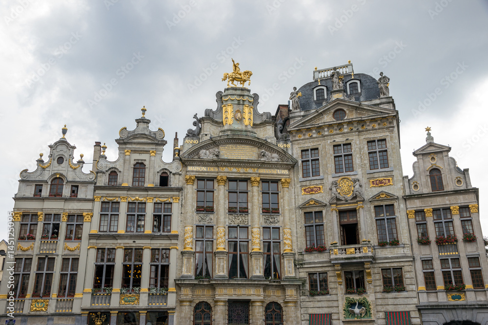 City Hall on the Grote Markt central square in Brussels, Belgium