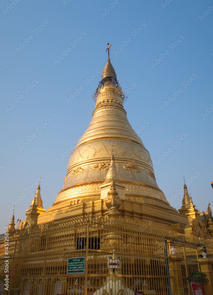 Pagoda in Sagaing hilll, Sagaing, Myanmar