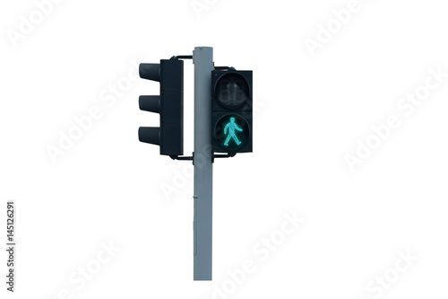 Traffic light for walk.