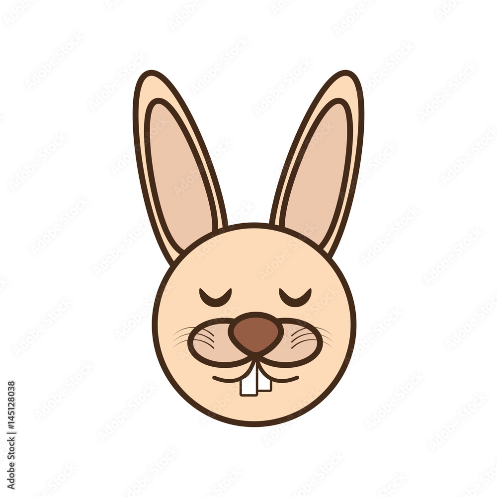 cute rabbit face kawaii style vector illustration eps 10 cute rabbit face kawaii style vector illustration eps 10