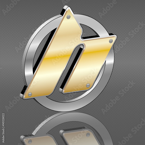 H Logo Gold 