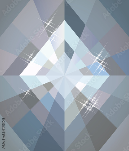 Diamonds poker wallpaper, vector illustration