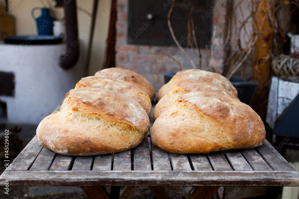 fresh homemade breads