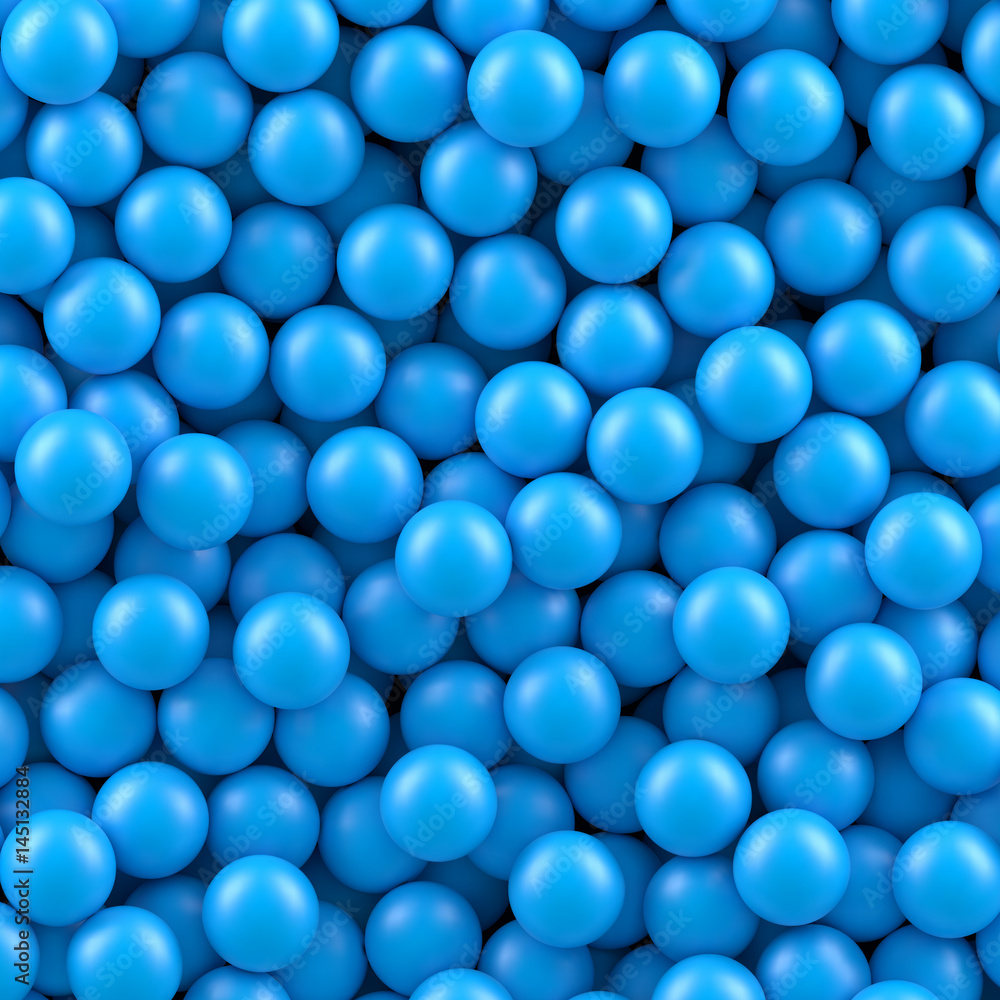 Blue balls background Blue balls background