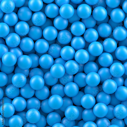 Blue balls background