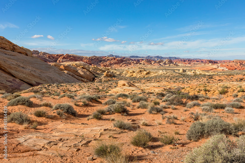 Scenic Valley of Fire Landscape Scenic Valley of Fire Landscape