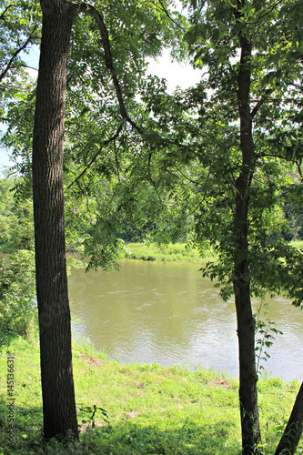 Camping on the Zumbra River, Minnesota