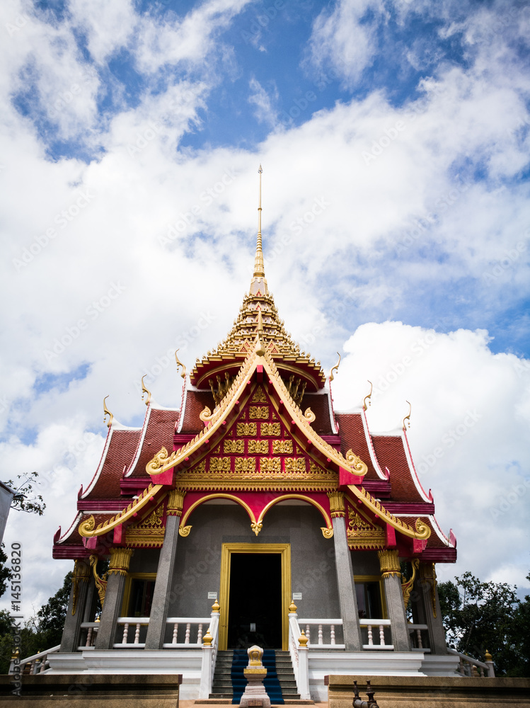 Pavilion temple in Thailand