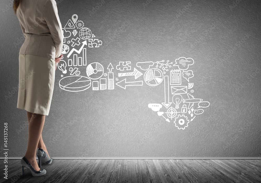 Business growth and progress concept Business growth and progress concept