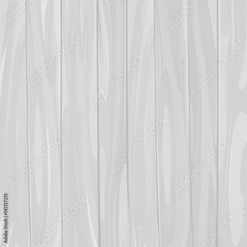 Vector white retro wood textured background with vertical planks, grunge vintage wooden texture timbers