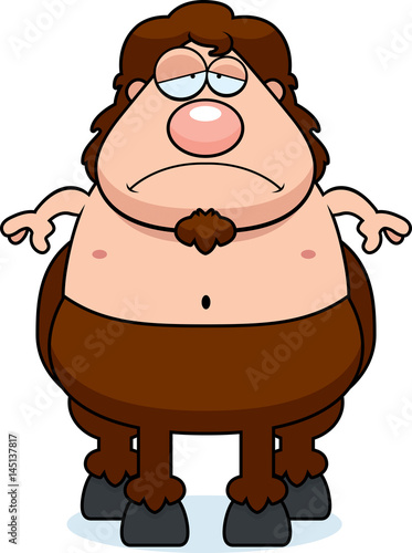 Tired Cartoon Centaur