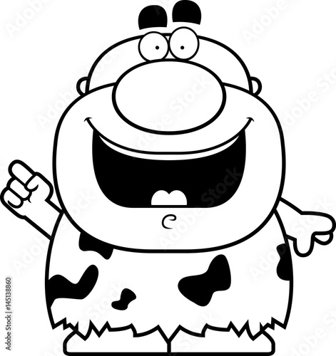 Cartoon Caveman Idea