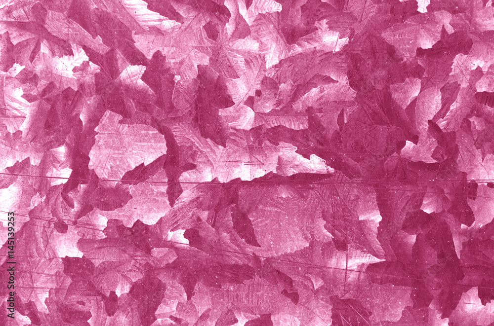 Fototapeta premium Pink color metal plate pattern.