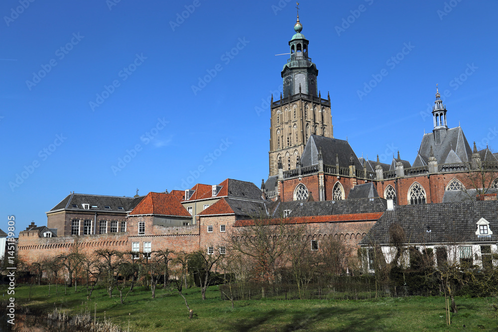 Sint Walburgiskerk in Zutphen, The Netherlands Sint Walburgiskerk in Zutphen, The Netherlands