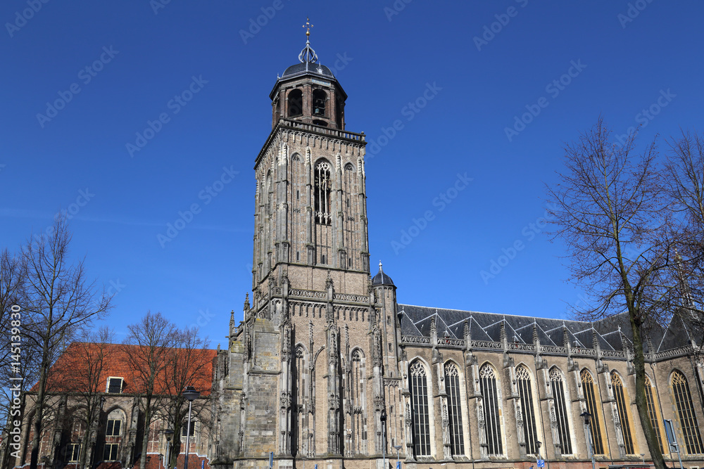 Lebuinuskerk in Deventer, Holland