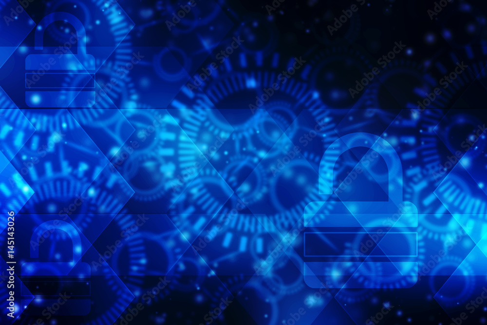 Obraz premium Digital Abstract technology background