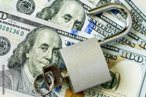 money unlock concept