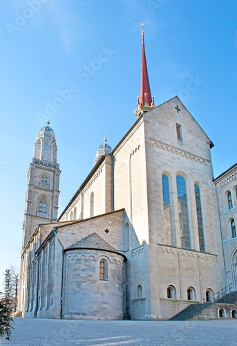 The apse of Grossmunster Kirche photo