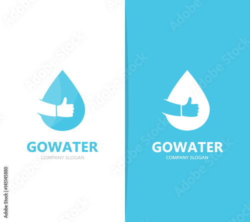 Vector of oil and like logo combination. Drop and best symbol or icon. Unique water and aqua logotype design template.