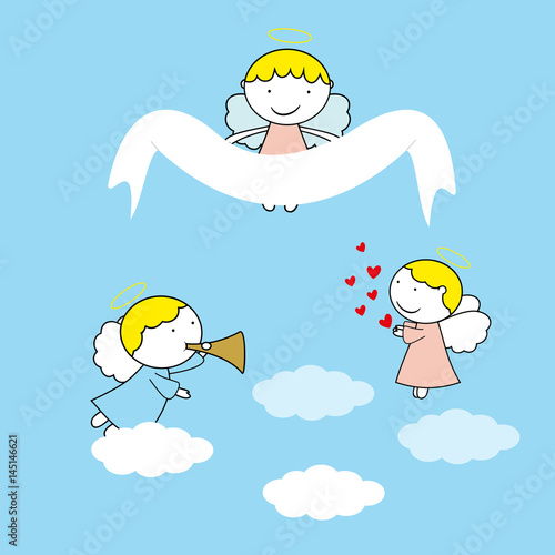 Small and sweet angels