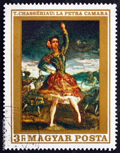 Postage stamp Hungary 1969 La Petra Camara, Painting