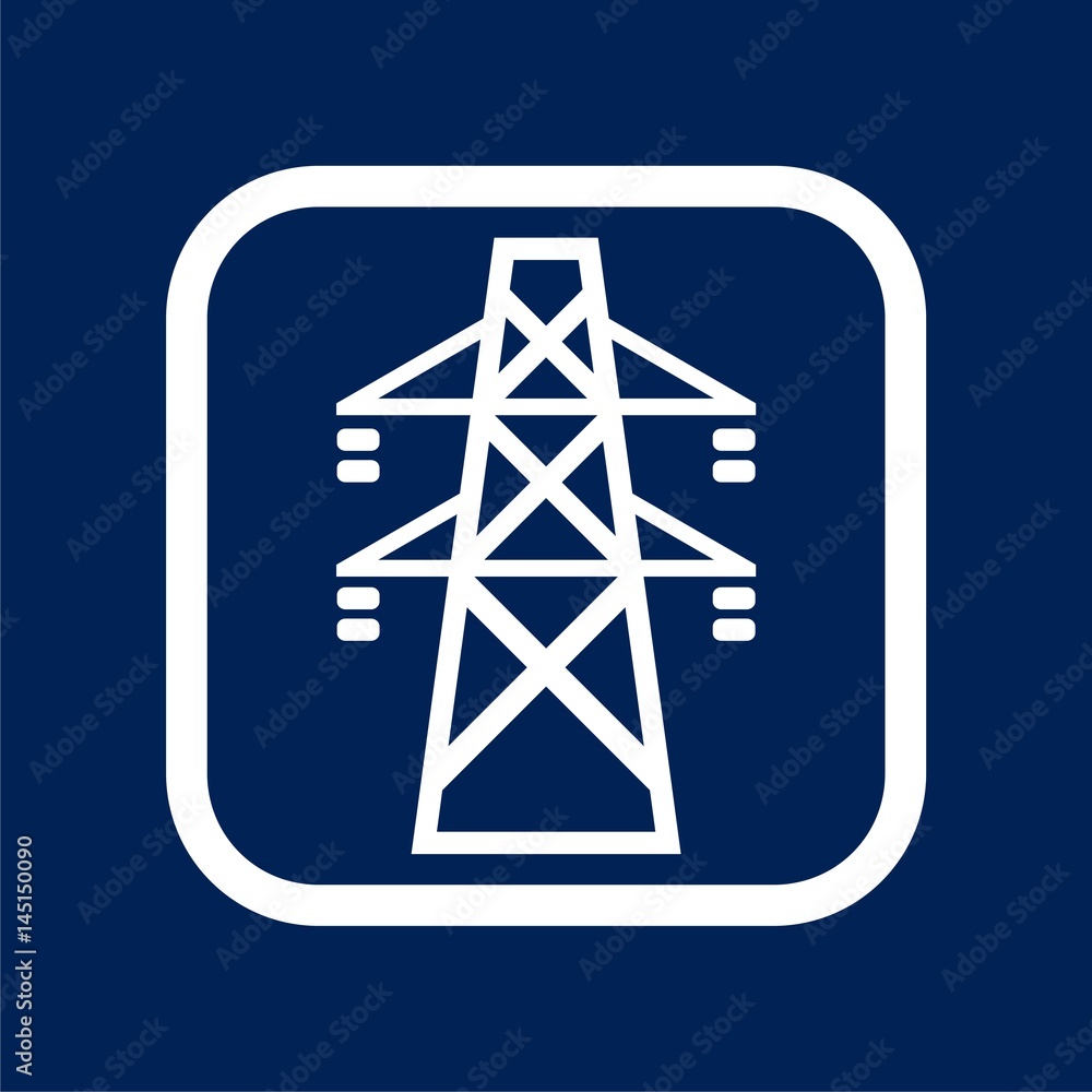 Power Line Icon Power Line Icon