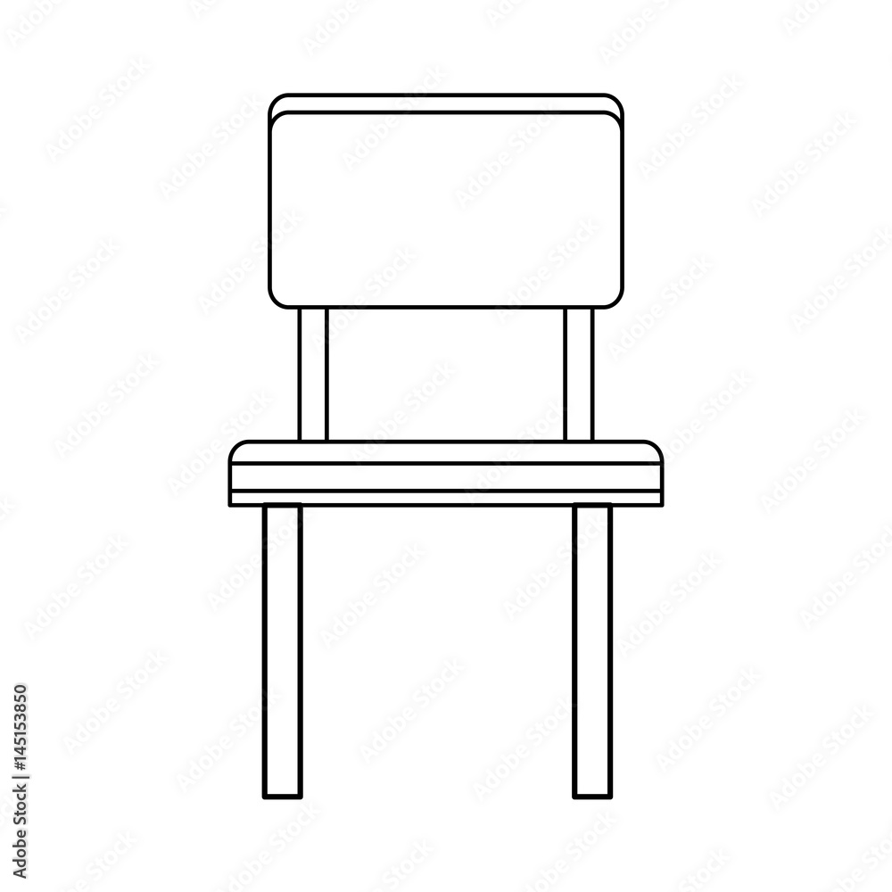 simple chair icon image vector illustration design simple chair icon image vector illustration design