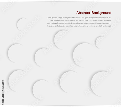  abstract background. Gray Circles