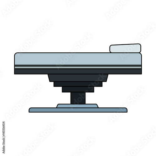 gurney or hospital bed icon image vector illustration design 