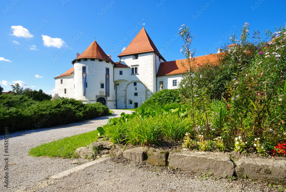 mittelalterliche Burg Varazdin in Kroatien - old medieval castle in Varazdin