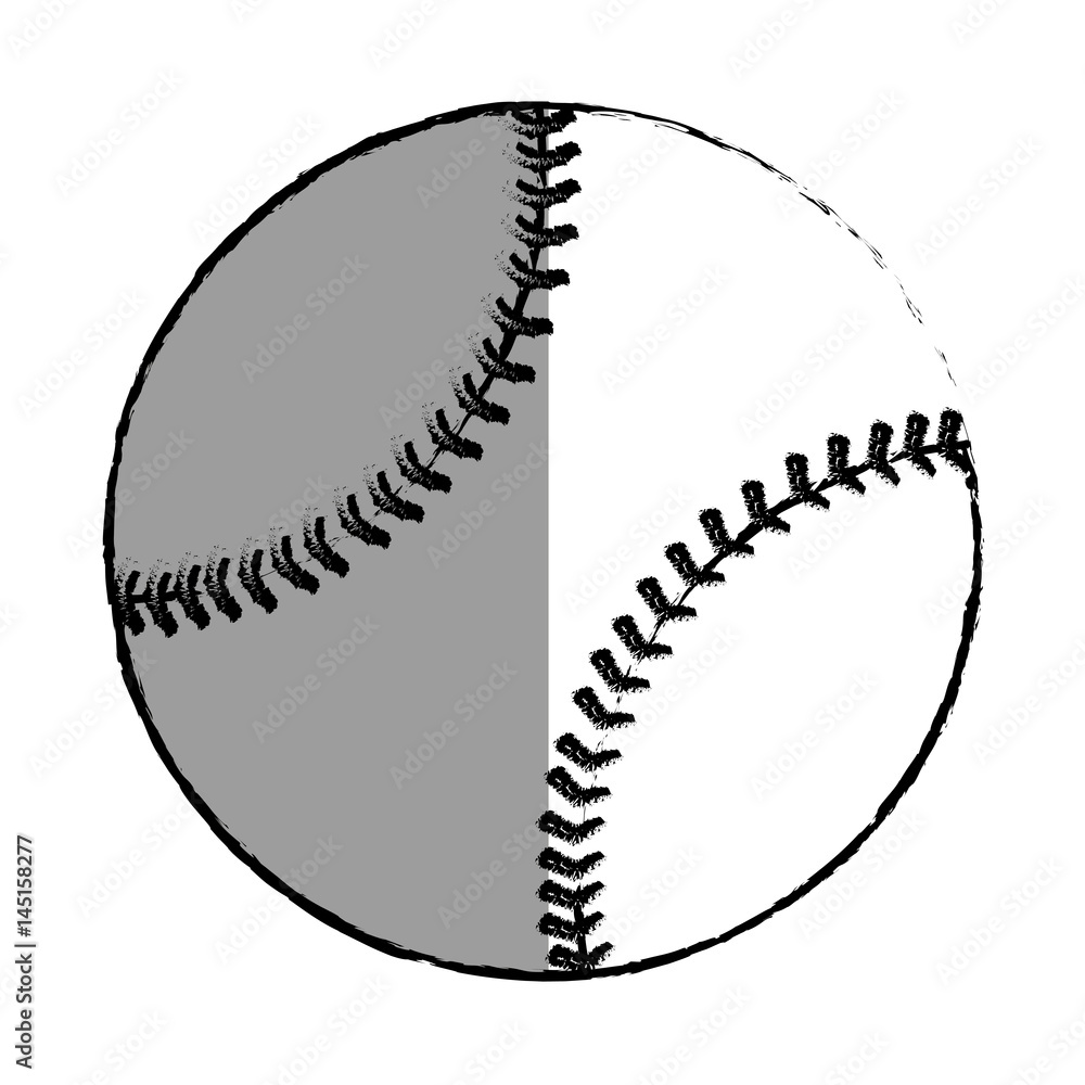 ball baseball isolated icon vector illustration design ball baseball isolated icon vector illustration design