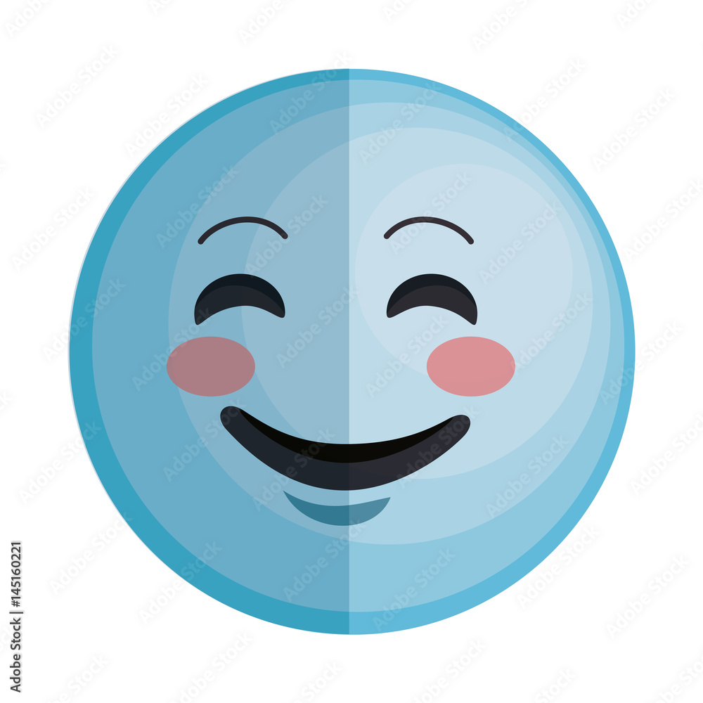 emoticon kawaii face icon vector illustration design emoticon kawaii face icon vector illustration design