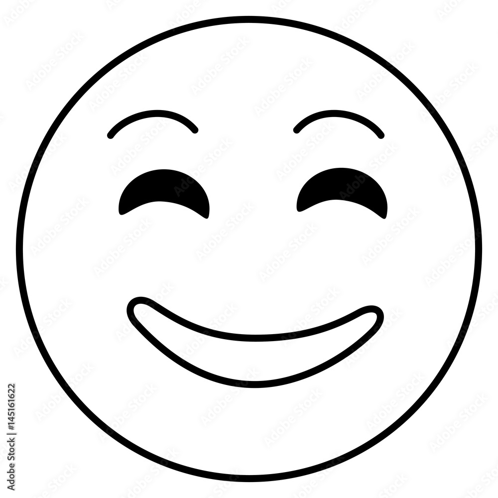 emoticon kawaii face icon vector illustration design emoticon kawaii face icon vector illustration design