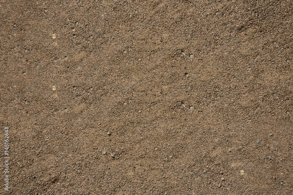 Texture of dry sand , top view Texture of dry sand , top view